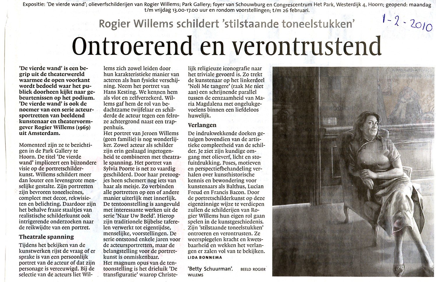 Recensie Noord Hollands Dagblad
